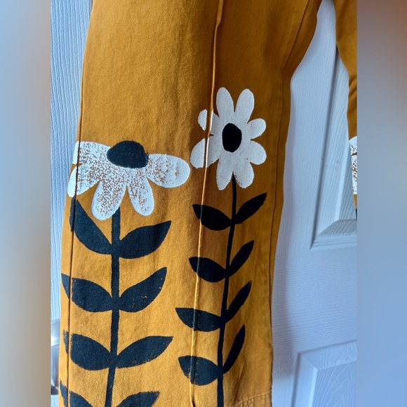 Big Bud Press - Big Daisy Printstamp Western Pants - Picture 4 of 6